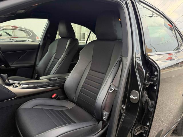 ＩＳ ＩＳ２００ｔ　Ｆスポーツ　純正ナビＴＶ　バックカメラ　ハーフレザーシート　　純正１８インチアルミ　ＬＥＤヘッドライト　ＥＴＣ　ＢＳＭ　電動シート　シートヒーター　クルーズコントロール　スマートキー　プッシュスタート（41枚目）