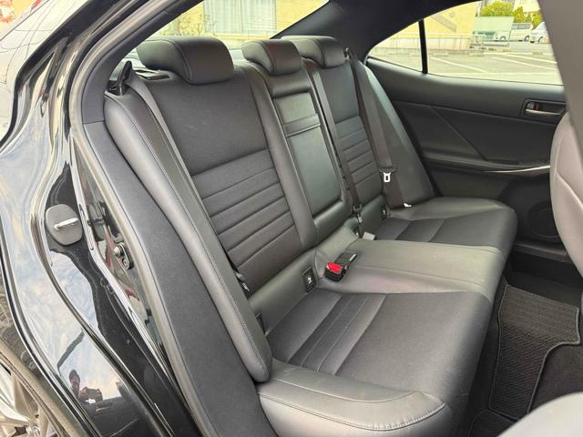 ＩＳ ＩＳ２００ｔ　Ｆスポーツ　純正ナビＴＶ　バックカメラ　ハーフレザーシート　　純正１８インチアルミ　ＬＥＤヘッドライト　ＥＴＣ　ＢＳＭ　電動シート　シートヒーター　クルーズコントロール　スマートキー　プッシュスタート（45枚目）