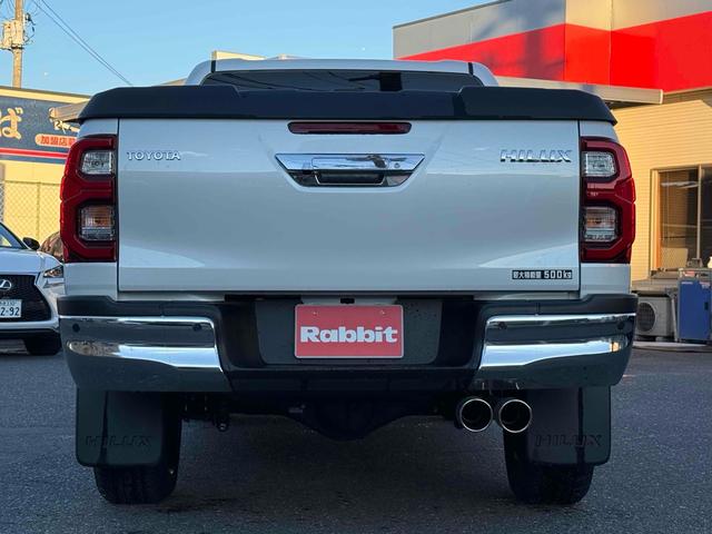 ハイラックス Z ワンオーナー 4WD 純正ナビ パノラミックビューモニター GRドレスアップマフラー GRハードトノカバー 純正ベッドライナー TRD IRカットフィルム LEDヘッドライト 純正17インチアルミ(7枚目)