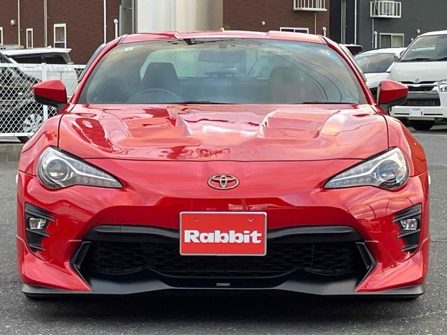 ８６ ＧＴ　ワンオーナー　純正ナビＴＶ　バックカメラ　ＴＲＤフロント・サイド・トランクスポイラー　モデリスタリアアンダースポイラー　ＴＲＤマフラー　エンケイ１７インチアルミ　社外ボンネット　ＲＳ－Ｒバネ純正バネ有（3枚目）