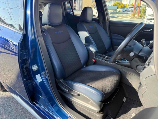 リーフ オーテック 純正ナビTV アラウンドビューモニター ハーフレザーシート シートヒーター スマートインナーミラー プロパイロット BSM ETC ハンドルヒーター フロアマット 純正17インチアルミ スマートキー(33枚目)