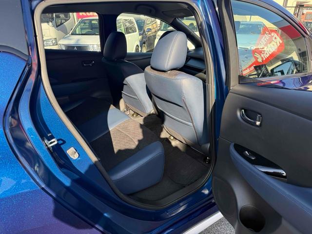 リーフ オーテック 純正ナビTV アラウンドビューモニター ハーフレザーシート シートヒーター スマートインナーミラー プロパイロット BSM ETC ハンドルヒーター フロアマット 純正17インチアルミ スマートキー(35枚目)