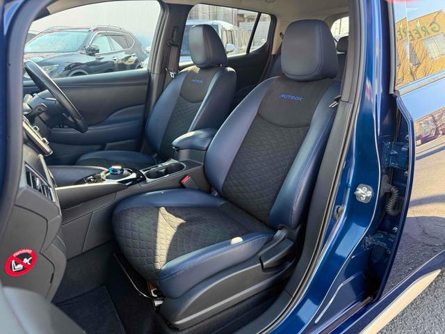 リーフ オーテック 純正ナビTV アラウンドビューモニター ハーフレザーシート シートヒーター スマートインナーミラー プロパイロット BSM ETC ハンドルヒーター フロアマット 純正17インチアルミ スマートキー(49枚目)