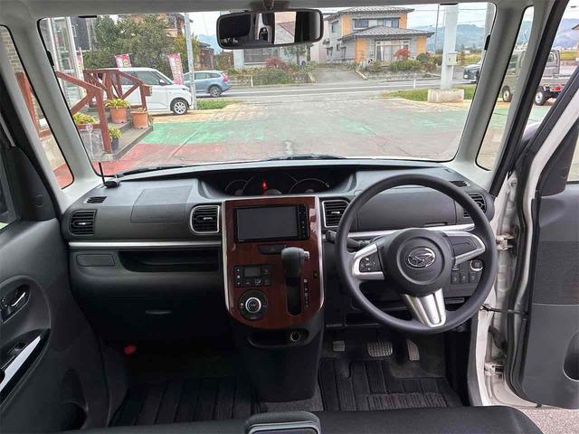 タント カスタムＸ　ＳＡＩＩ　４ＷＤ　ＥＴＣ　バックカメラ　両側スライド・片側電動　ＴＶ　クリアランスソナー　衝突被害軽減システム　ＬＥＤヘッドランプ　スマートキー　アイドリングストップ　電動格納ミラー　ベンチシート　ＣＶＴ（2枚目）