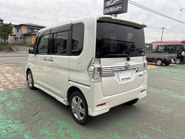 タント カスタムＸ　ＳＡＩＩ　４ＷＤ　ＥＴＣ　バックカメラ　両側スライド・片側電動　ＴＶ　クリアランスソナー　衝突被害軽減システム　ＬＥＤヘッドランプ　スマートキー　アイドリングストップ　電動格納ミラー　ベンチシート　ＣＶＴ（17枚目）