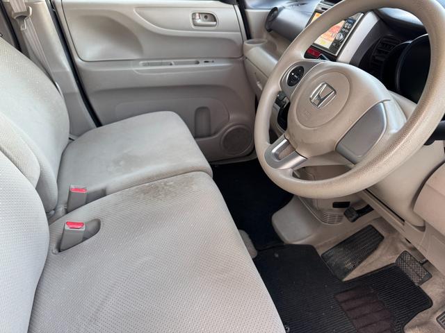 N-BOX G・Lパッケージ ナビ バックカメラ パワースライドドア ワンセグ スマートキー プッシュスタート 社外AW ドアバイザー(14枚目)