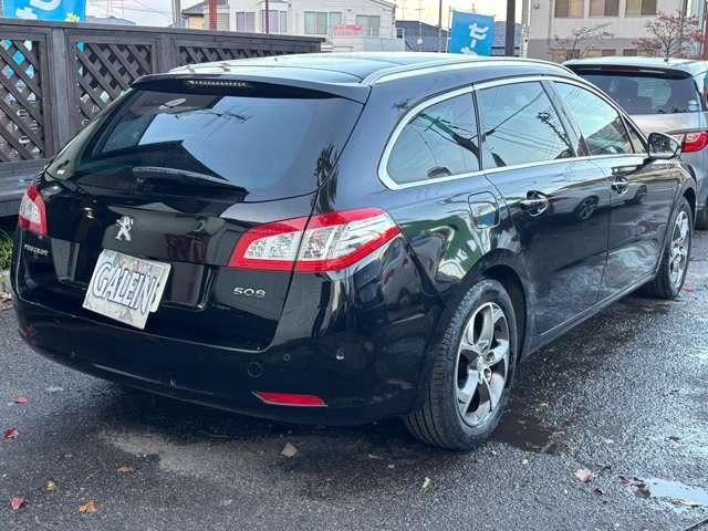 508 SW グリフ 後期 黒革 関東入 禁煙 Gルーフ Pバックドア Bカメ Sヒーター Pシート クルコン ディスプレイオーディオ Bluetooth HID Pスタート ETC パドルシフト(16枚目)