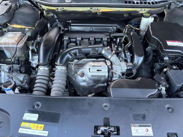 508 SW グリフ 後期 黒革 関東入 禁煙 Gルーフ Pバックドア Bカメ Sヒーター Pシート クルコン ディスプレイオーディオ Bluetooth HID Pスタート ETC パドルシフト(21枚目)