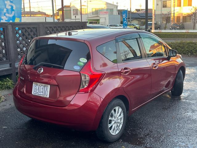 ノート Ｘ　Ｖセレクション＋セーフティ　ナビ　バックカメラ　衝突軽減ブレーキ　車線逸脱警報　禁煙　ＥＴＣ　フルセグ　インテリキー　プッシュスタート　アイドリングストップ　ウインカーミラー（19枚目）