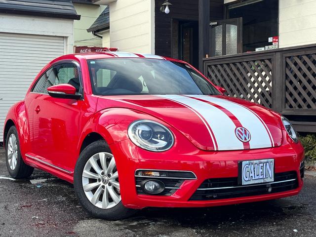 ザ・ビートル デザイン 後期 関東入 禁煙 ナビ Bカメ クルコン フルセグ CD DVD オートライト AW HID フォグ(24枚目)