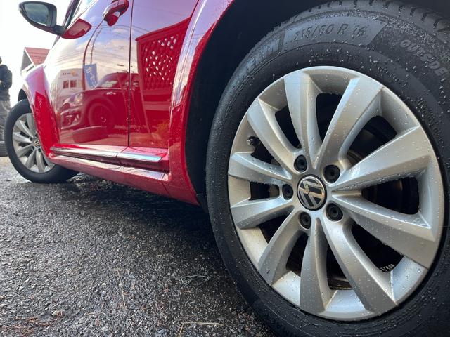 ザ・ビートル デザイン 後期 関東入 禁煙 ナビ Bカメ クルコン フルセグ CD DVD オートライト AW HID フォグ(31枚目)