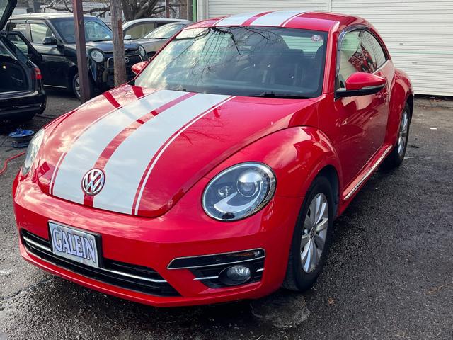 ザ・ビートル デザイン 後期 関東入 禁煙 ナビ Bカメ クルコン フルセグ CD DVD オートライト AW HID フォグ(34枚目)