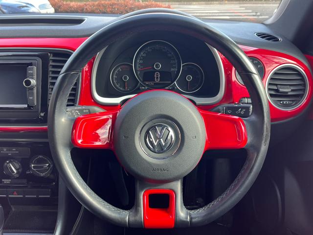 ザ・ビートル デザイン 後期 関東入 禁煙 ナビ Bカメ クルコン フルセグ CD DVD オートライト AW HID フォグ(49枚目)