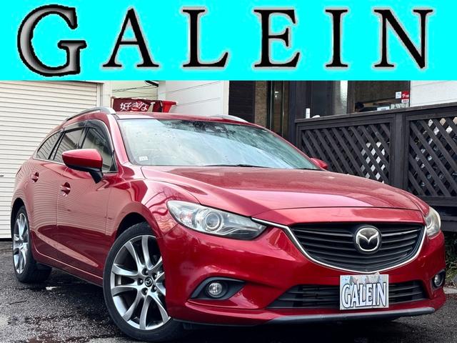 アテンザワゴン ＸＤ　Ｌパッケージ　検　２年　黒革　関東入　禁煙　Ｓヒーター　Ｐシート　ナビ　Ｂカメ　Ｂｌｕｅｔｏｏｔｈ　ドラレコ　クルコン　ＥＴＣ　Ａライト　Ａエアコン　プッシュスタート　パドルシフト　ステリングスイッチ　ＡＷ１９（2枚目）