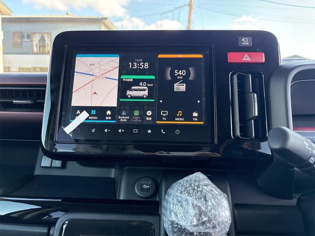 スペーシアカスタム ハイブリッドXS 4WD バックカメラ 両側電動スライドドア ナビ TV クリアランスソナー オートクルーズコントロール レーンアシスト 衝突被害軽減システム オートライト LEDヘッドランプ スマートキー(3枚目)