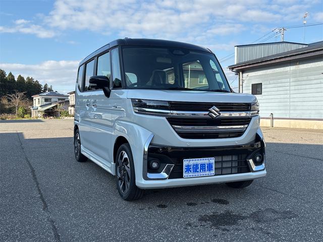 スペーシアカスタム ハイブリッドXS 4WD バックカメラ 両側電動スライドドア ナビ TV クリアランスソナー オートクルーズコントロール レーンアシスト 衝突被害軽減システム オートライト LEDヘッドランプ スマートキー(13枚目)