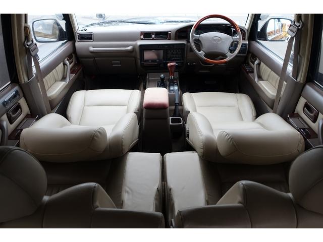 ランドクルーザー80 限定生産台数500台特別仕様車VXリミテッドLパッケージ 3インチリフトアップBFグッドリッジマッドタイヤクリスタルヘッドライトUSコーナーレンズスモークLEDテールガナドールマフラーGD4ソレックスヒッチメンバー社外ナビTVバイパーエンジンスターター(45枚目)