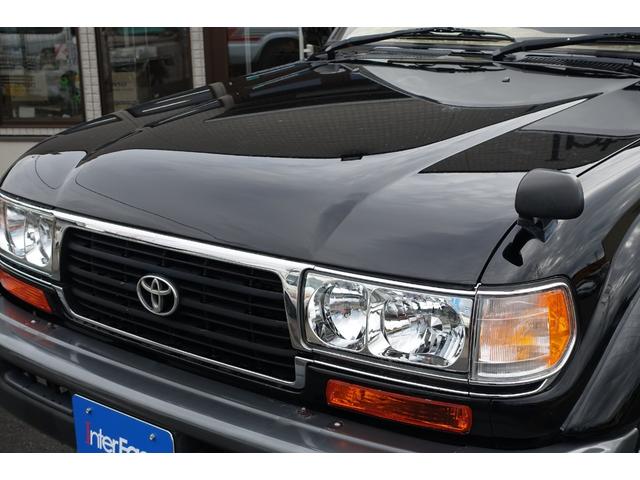 ランドクルーザー８０ 最終型ＶＸＬＴＤディーゼルターボ純黒新品３インチリフトアップ　新品ランチョショックアブソーバー新品クリムソン１７インチモンスターホイール新品ＢＦグッドリッジＡＴタイヤ３１５／７５Ｒ１６新品クリスタルヘッドライト新品ＬＥＤテール新品クリスタルオレンジウインカー（42枚目）
