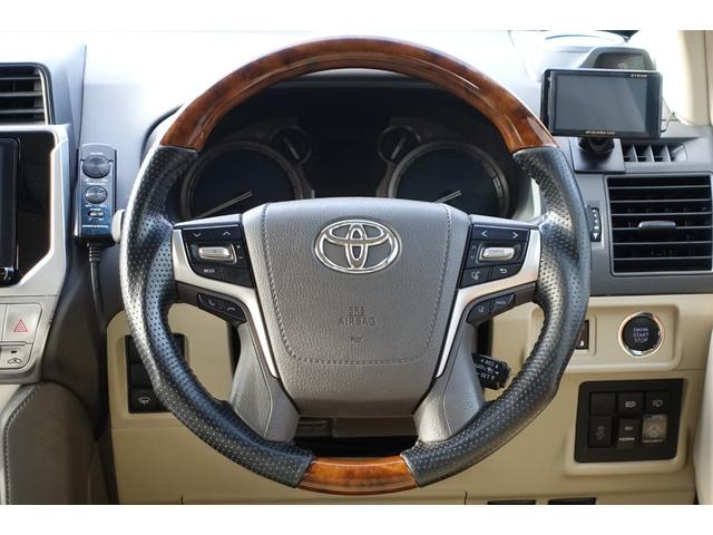 ランドクルーザープラド 西日本仕入ＴＸディーゼルターボ　アルパインビッグエックスナビコンビハンドルルーフラック（51枚目）