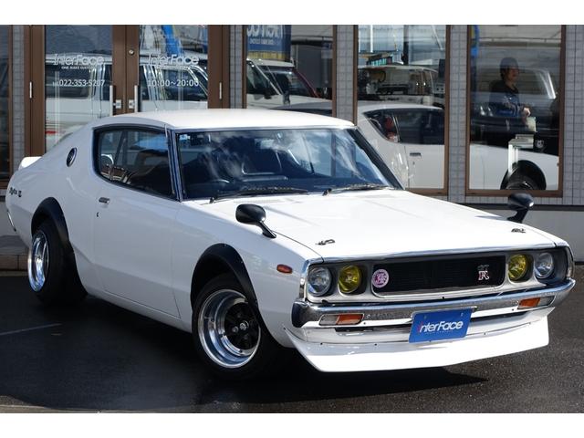 スカイライン 2000GT-X L2.8EGソレックス44タコ足デュアルM 後期型GC111ケンメリ5速マニュアルSSRスピードスター14インチAWクーラーパワステ付きLEDヘッドランプBluetooth接続ナビTV(6枚目)