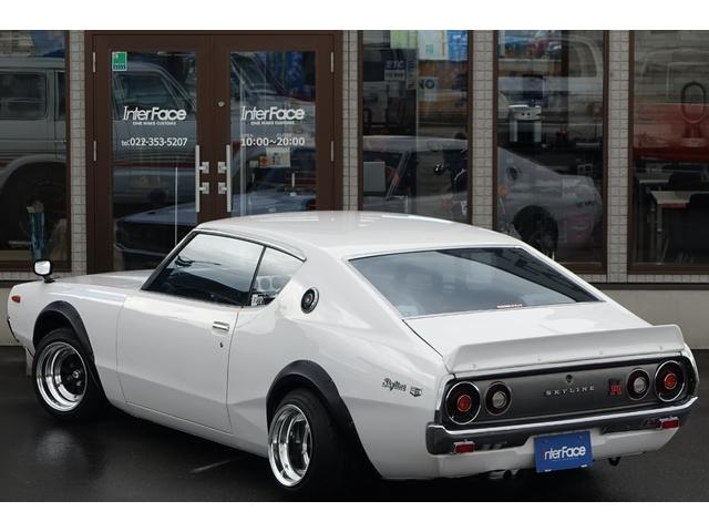 スカイライン 2000GT-X L2.8EGソレックス44タコ足デュアルM 後期型GC111ケンメリ5速マニュアルSSRスピードスター14インチAWクーラーパワステ付きLEDヘッドランプBluetooth接続ナビTV(22枚目)