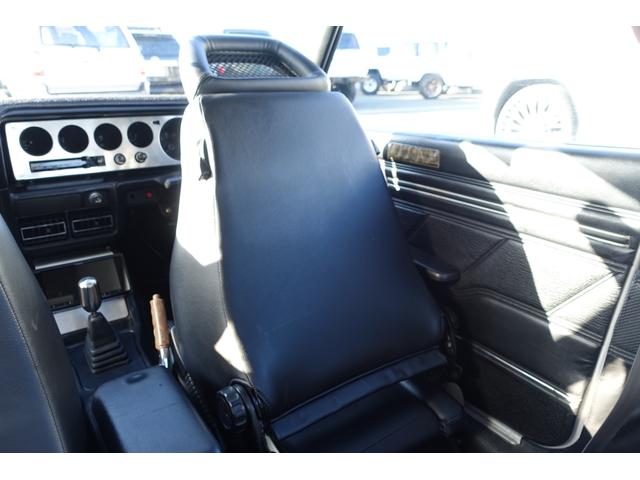 スカイライン 2000GT-X L2.8EGソレックス44タコ足デュアルM 後期型GC111ケンメリ5速マニュアルSSRスピードスター14インチAWクーラーパワステ付きLEDヘッドランプBluetooth接続ナビTV(48枚目)