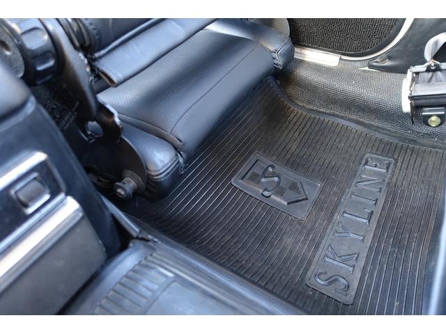 スカイライン 2000GT-X L2.8EGソレックス44タコ足デュアルM 後期型GC111ケンメリ5速マニュアルSSRスピードスター14インチAWクーラーパワステ付きLEDヘッドランプBluetooth接続ナビTV(49枚目)