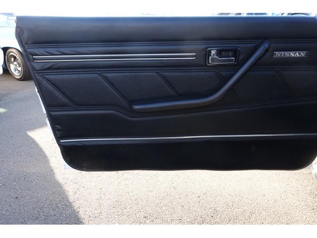 スカイライン 2000GT-X L2.8EGソレックス44タコ足デュアルM 後期型GC111ケンメリ5速マニュアルSSRスピードスター14インチAWクーラーパワステ付きLEDヘッドランプBluetooth接続ナビTV(65枚目)