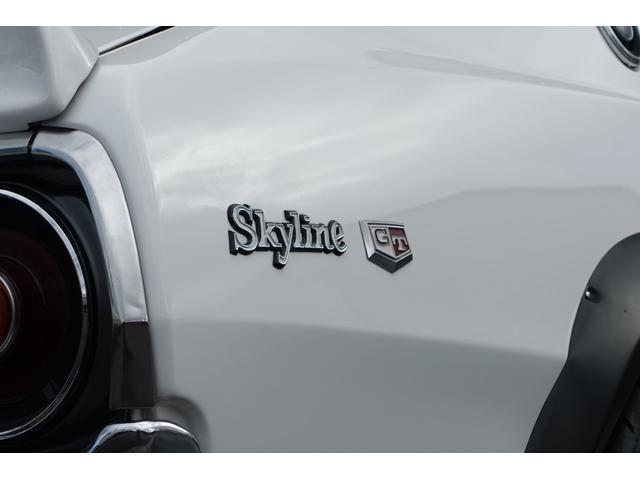 スカイライン 2000GT-X L2.8EGソレックス44タコ足デュアルM 後期型GC111ケンメリ5速マニュアルSSRスピードスター14インチAWクーラーパワステ付きLEDヘッドランプBluetooth接続ナビTV(71枚目)