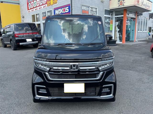 Ｎ－ＢＯＸカスタム Ｌ　４ＷＤ　ワンオーナー　エンジンスターター付き　ブラックカラー　片側電動スライドドア（2枚目）