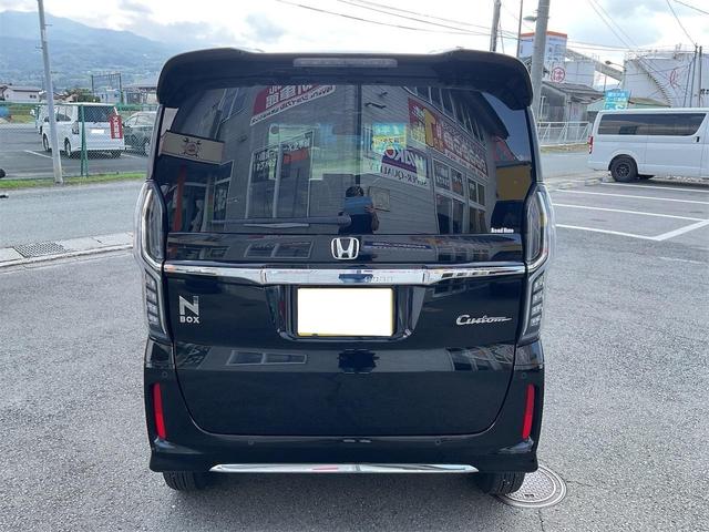 Ｎ－ＢＯＸカスタム Ｌ　４ＷＤ　ワンオーナー　エンジンスターター付き　ブラックカラー　片側電動スライドドア（3枚目）