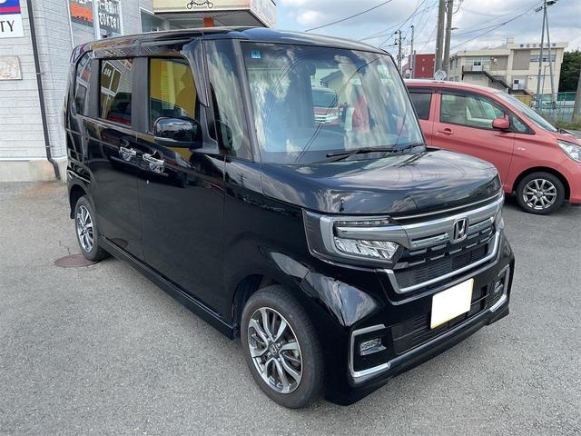 Ｎ－ＢＯＸカスタム Ｌ　４ＷＤ　ワンオーナー　エンジンスターター付き　ブラックカラー　片側電動スライドドア（6枚目）