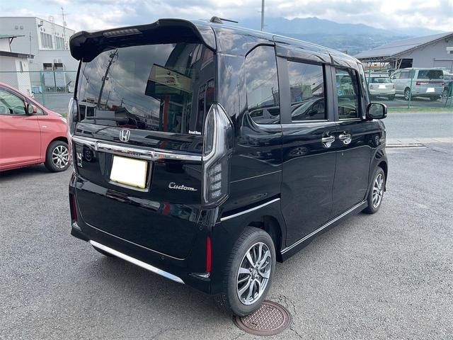 Ｎ－ＢＯＸカスタム Ｌ　４ＷＤ　ワンオーナー　エンジンスターター付き　ブラックカラー　片側電動スライドドア（8枚目）