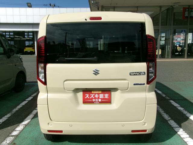 スペーシア ＨＹＢＲＩＤ　Ｇ　４ＷＤ　ＣＶＴ　衝突被害軽減ブレーキ　オートライト　スズキセーフティーサポート　ワンオーナー　４ＷＤ　横滑り防止機能　盗難防止システム（6枚目）
