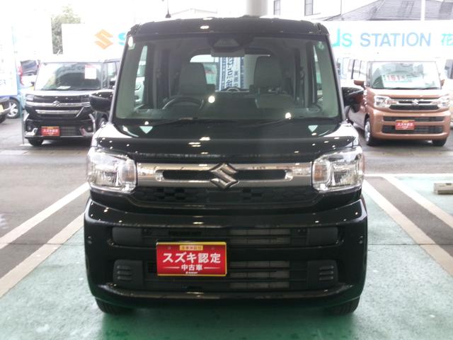 スペーシア ＨＹＢＲＩＤ　Ｇ　ＦＦ　ＣＶＴ　衝突被害軽減ブレーキ　オートライト　オートエアコン　シートヒーター　スズキセーフティーサポート　ワンオーナー　横滑り防止機能　盗難防止システム（2枚目）
