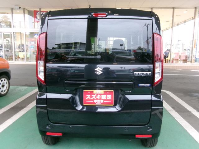 スペーシア ＨＹＢＲＩＤ　Ｇ　ＦＦ　ＣＶＴ　衝突被害軽減ブレーキ　オートライト　オートエアコン　シートヒーター　スズキセーフティーサポート　ワンオーナー　横滑り防止機能　盗難防止システム（6枚目）