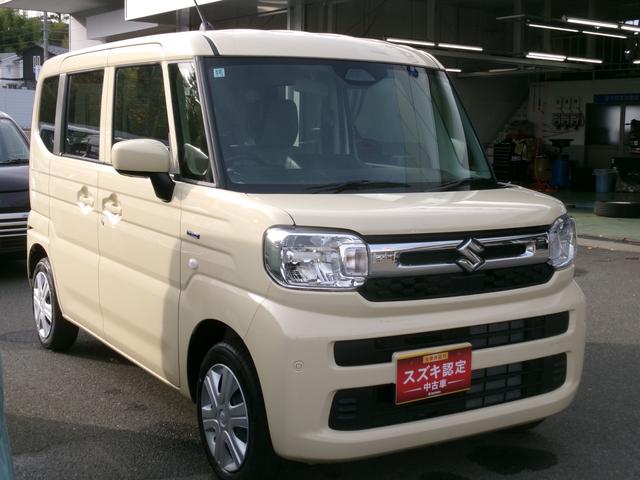 スペーシア ＨＹＢＲＩＤ　Ｇ　オートライト　シートヒーター　スズキセーフティーサポート　ワンオーナー　４ＷＤ　アイドリングストップ　横滑り防止機能　盗難防止システム（3枚目）