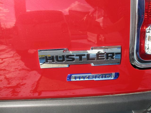 ハスラー ＨＹＢＲＩＤ　Ｘ　３型　４ＷＤ　ＣＶＴ　衝突被害軽減ブレーキ　プッシュスタート　シートヒーター　オートエアコン　４ＷＤ　衝突被害軽減システム　アイドリングストップ　横滑り防止機能　衝突安全ボディ　盗難防止システム（16枚目）