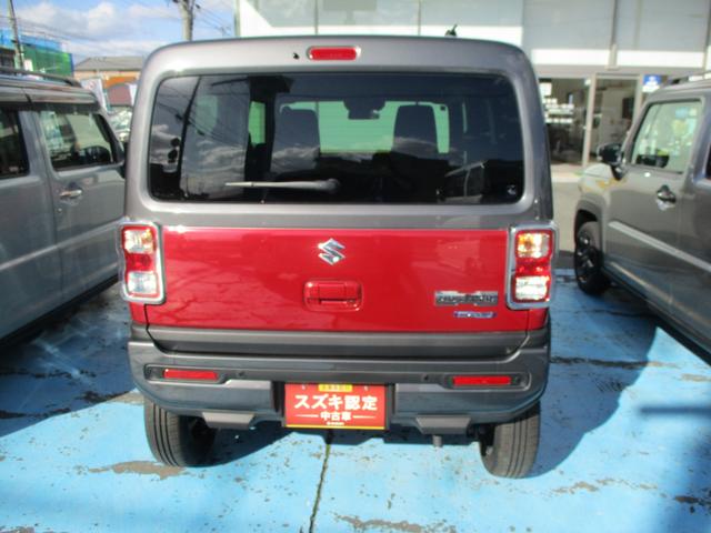ハスラー ＨＹＢＲＩＤ　Ｘ　３型　４ＷＤ　ＣＶＴ　衝突被害軽減ブレーキ　プッシュスタート　シートヒーター　オートエアコン　４ＷＤ　衝突被害軽減システム　アイドリングストップ　横滑り防止機能　衝突安全ボディ　盗難防止システム（57枚目）