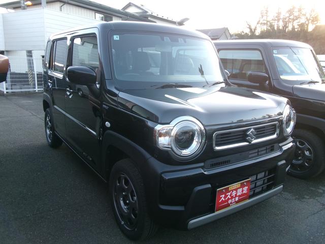 ハスラー ＨＹＢＲＩＤ　Ｇ　３型　スズキセーフティーサポート　ワンオーナー　４ＷＤ　アイドリングストップ　横滑り防止機能　盗難防止システム（3枚目）