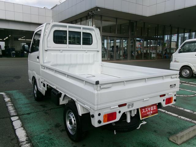 キャリイトラック KCエアコン・パワステ 7型 パートタイム4WD 5MT オートライト スズキセーフティーサポート ワンオーナー 4WD 衝突被害軽減システム アイドリングストップ 横滑り防止機能 FM/AMラジオ(6枚目)