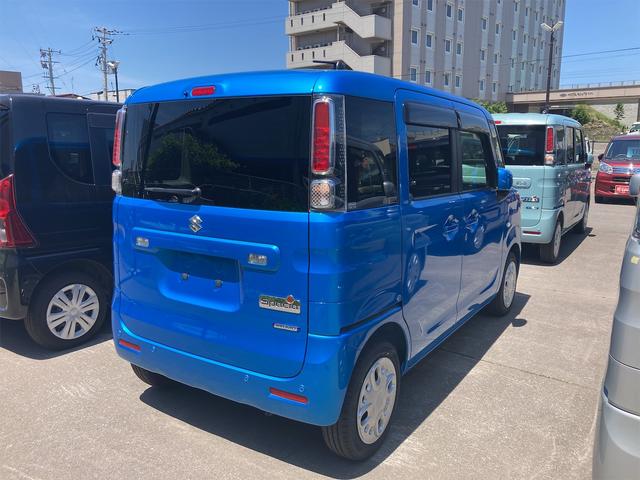 ハイブリッドX 4WD 届け出済み未使用車 両側電動スライドドア クリアランスソナー レーンアシスト 衝突被害軽減システム スマートキー アイドリングストップ 電動格納ミラー シートヒーター ベンチシート CVT(3枚目)