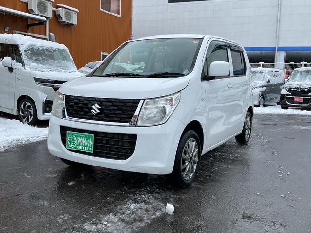 ワゴンＲ ＦＸ　４ＷＤ　キーレスキー　アイドリングストップ　衝突安全ボディ　盗難防止システム　シートヒーター　ディスプレーオーディオ　ベンチシート　フルフラット（3枚目）