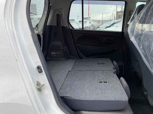 ワゴンＲ ＦＸ　４ＷＤ　キーレスキー　アイドリングストップ　衝突安全ボディ　盗難防止システム　シートヒーター　ディスプレーオーディオ　ベンチシート　フルフラット（19枚目）