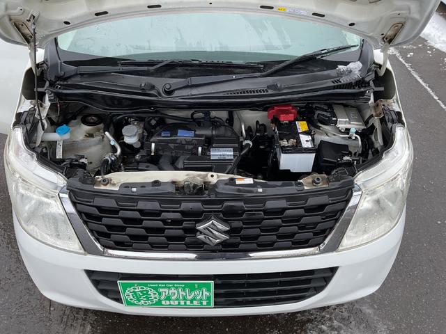 ワゴンＲ ＦＸ　４ＷＤ　キーレスキー　アイドリングストップ　衝突安全ボディ　盗難防止システム　シートヒーター　ディスプレーオーディオ　ベンチシート　フルフラット（49枚目）