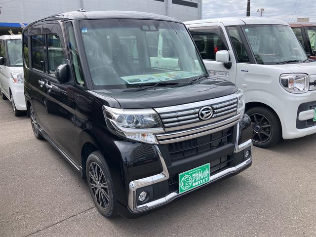 タント カスタムＸ　トップエディションＳＡＩＩＩ　４ＷＤ　バックカメラ　両側スライド・片側電動　ナビ　ＴＶ　衝突被害軽減システム　オートマチックハイビーム　オートライト　ＬＥＤヘッドランプ　スマートキー　アイドリングストップ　電動格納ミラー（13枚目）