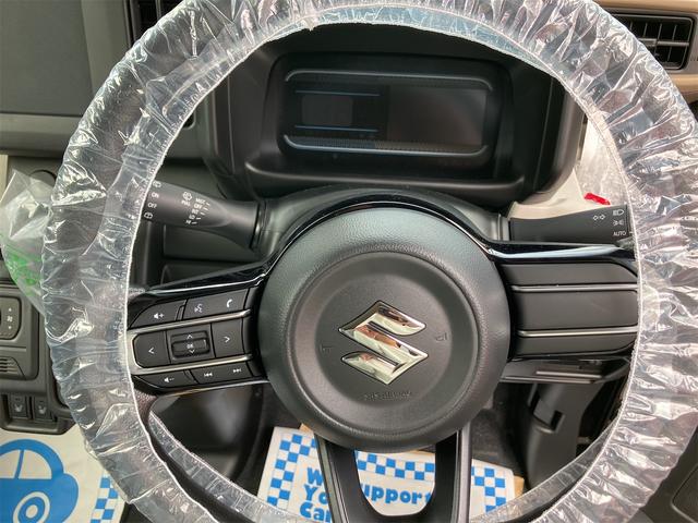 スペーシア ハイブリッドＧ　４ＷＤ　届け出済み未使用車　両側スライドドア　クリアランスソナー　衝突被害軽減システム　オートライト　ＬＥＤヘッドランプ　スマートキー　アイドリングストップ　電動格納ミラー　シートヒーター（2枚目）