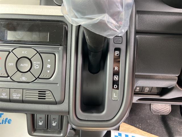 スペーシア ハイブリッドＧ　４ＷＤ　届け出済み未使用車　両側スライドドア　クリアランスソナー　衝突被害軽減システム　オートライト　ＬＥＤヘッドランプ　スマートキー　アイドリングストップ　電動格納ミラー　シートヒーター（11枚目）