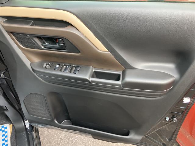 スペーシア ハイブリッドＧ　４ＷＤ　届け出済み未使用車　両側スライドドア　クリアランスソナー　衝突被害軽減システム　オートライト　ＬＥＤヘッドランプ　スマートキー　アイドリングストップ　電動格納ミラー　シートヒーター（25枚目）