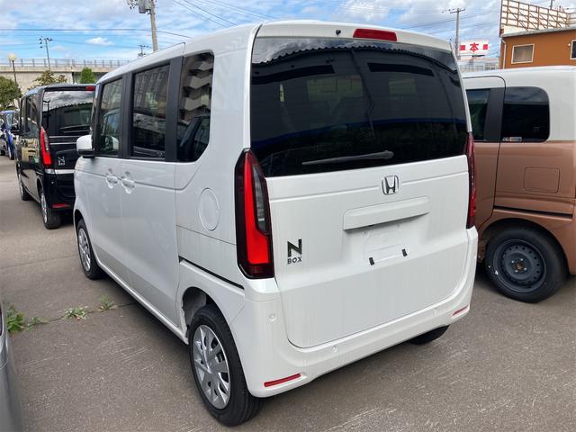 Ｎ－ＢＯＸ ベースグレード　４ＷＤ　届け出済み未使用車　バックカメラ　両側スライド・片側電動　クリアランスソナー　オートクルーズコントロール　レーンアシスト　衝突被害軽減システム　オートライト　ＬＥＤヘッドランプ　スマートキー（19枚目）